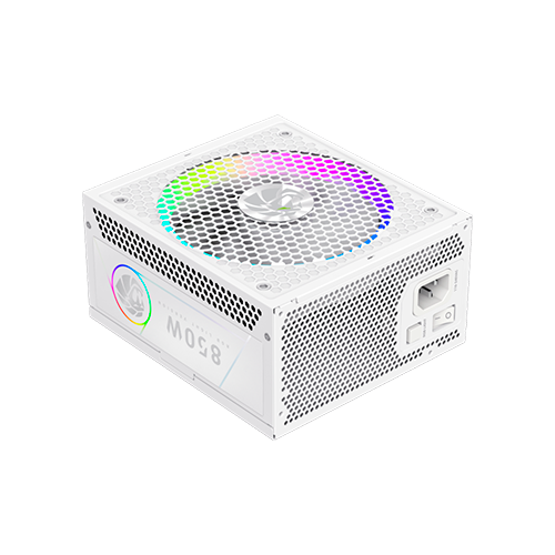 Блок питания модульный для ПК GameMax RGB 850G WH, ATX 2.53, 850W, 140 мм вентилятор, 80+ Gold, White - изображение 2