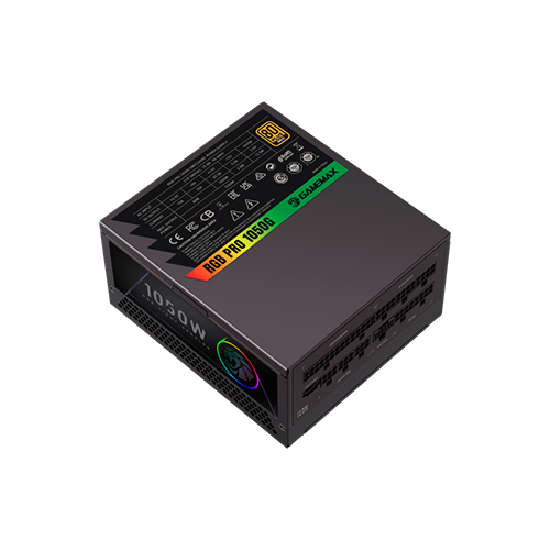 Блок питания GameMax RGB PRO 1050G Черный 1050W ATX 3.1 модульный 80+ Gold 140 мм вентилятор подсветки RGB для ПК (RGB PRO 1050G) - Фото 6 Блок питания GameMax RGB PRO 1050G Черный 1050W ATX 3.1 модульный 80+ Gold 140 мм вентилятор подсветки RGB для ПК (RGB PRO 1050G) - изображение 6
