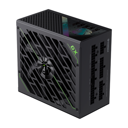 Блок питания GameMax GX PRO 1250G Черный 1250W ATX 3.1 модульный 80+ Gold 135 мм вентилятор для ПК (GX PRO 1250G) - изображение 2