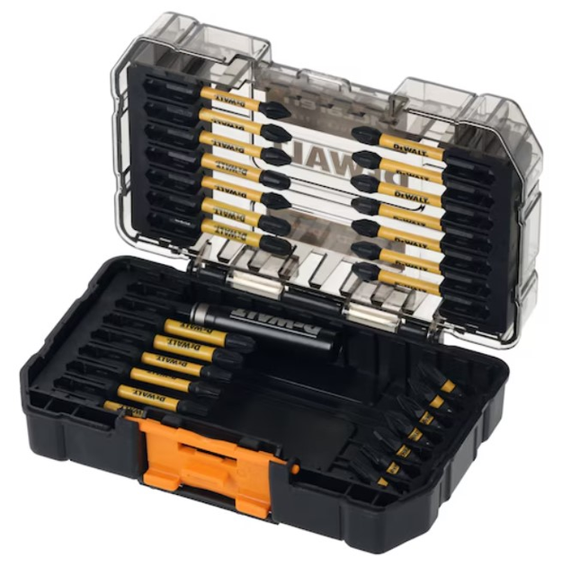 Zestaw końcówek wkrętarskich z udarowym uchwytem DeWalt McLaren 28 szt (DT70902T-QZ) - obraz 4