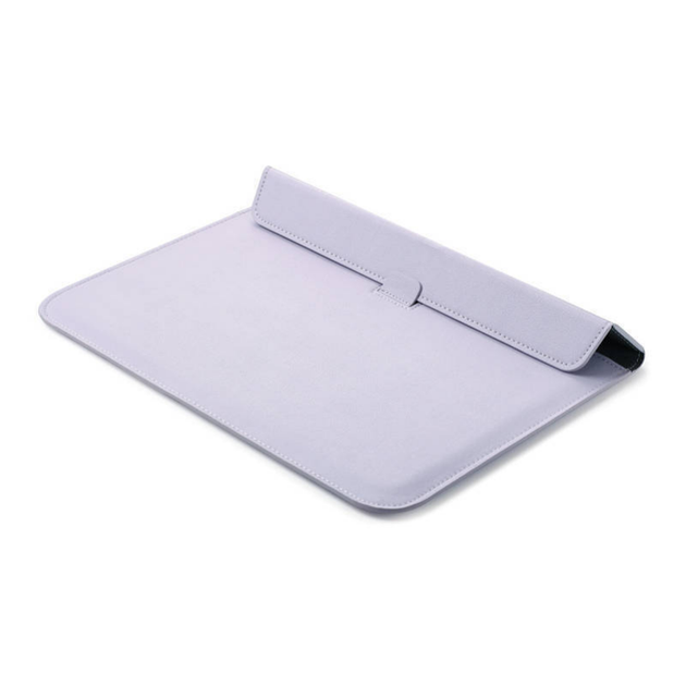 Чохол-конверт-підставка xVibe Leather PU для MacBook ноутбука 15"-16.2" Light Purple - изображение 3