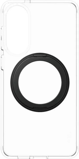 Панель CARE by PanzerGlass Feature Black Kickstand & QI для Samsung Galaxy S25 Edge Clear (PAN001151) - зображення 2