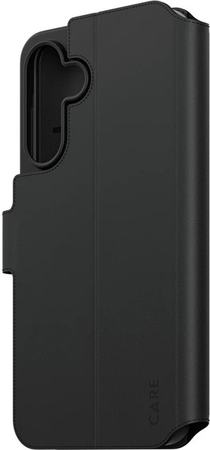 Etui z klapką CARE by PanzerGlass Feature Wallet Case Kickstand do Samsung Galaxy A56 Black (CRRFEWLG38380) - obraz 2