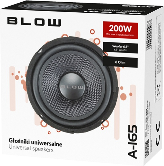 Głośnik samochodowy Blow A-165 8 Ohm (5900804055983) - obraz 3