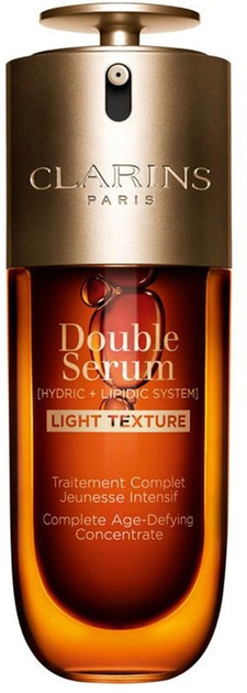 Serum do twarzy Clarins Double Serum Light Texture przeciwstarzeniowe 75 ml (3666057300424) - obraz 1