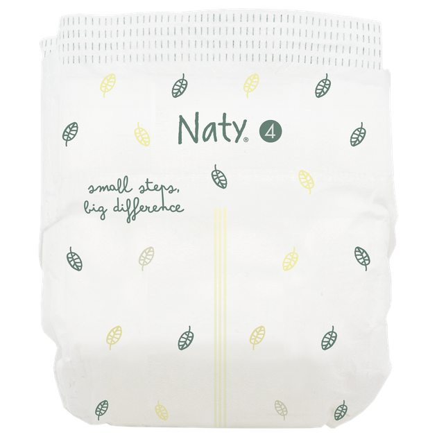Одноразовые детские подгузники BioEmbrace "NATY". Размер 4, 44 шт. в упаковке. - изображение 8