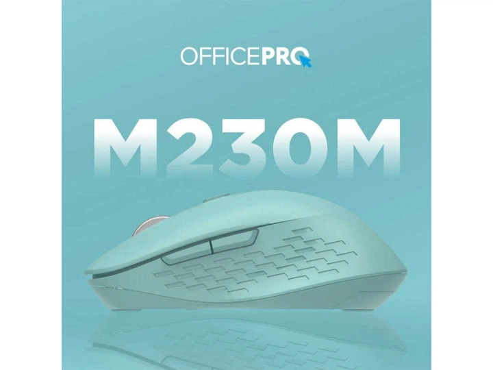 Миша OfficePro M230 Silent Click Wireless Mint (M230M) - Фото 5 Миша OfficePro M230 Silent Click Wireless Mint (M230M) - изображение 5