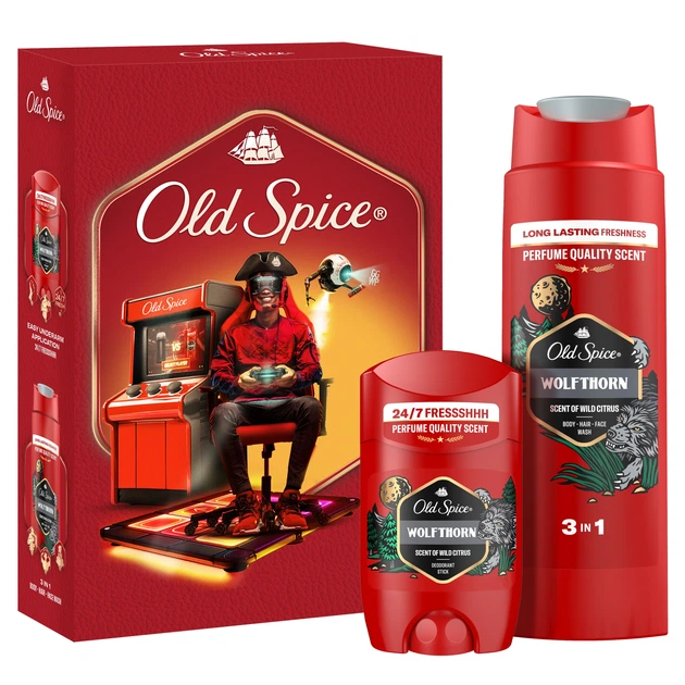 s*i様 正月セール！DeliciousTaylormade The ANTアン Подарочный набор Old Spice Gamer Wolfthorn Дезодорант-стик 50 мл +
