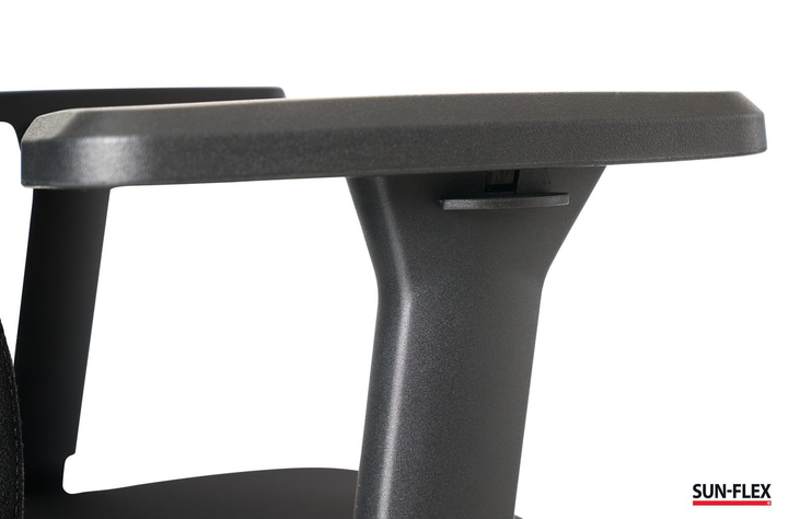 Офісне крісло Sun-Flex Officechair MB 250405 Black (7350042902811) - зображення 6