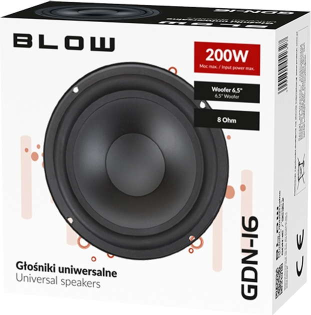 Głośnik samochodowy Blow GDN16 8 Ohm (5900804042327) - obraz 3