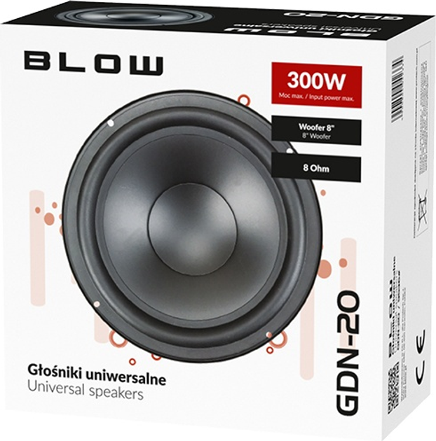 Głośnik samochodowy Blow GDN20 8 Ohm (5900804042334) - obraz 3