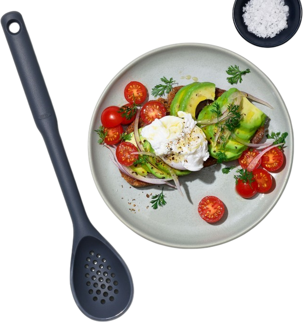 Шумівка Oxo Good Grips силіконова чорна (719812689746) - зображення 5