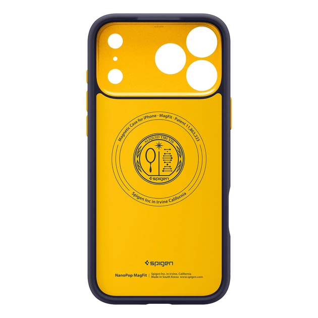 Чехол Spigen Nano Pop MagFit для iPhone 17 Pro Blueberry Navy (ACS10326) - изображение 10