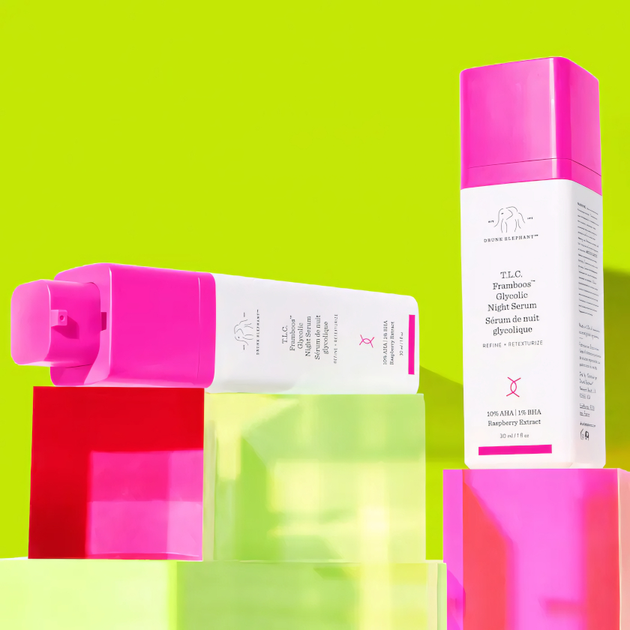 Serum do twarzy Drunk Elephant T.L.C. Framboos Glycolic Night przeciwzmarszczkowy 30 ml (812343032781) - obraz 2