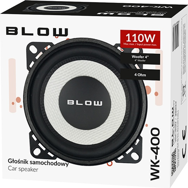 Głośnik samochodowy Blow WK400 (5900804108320) - obraz 3