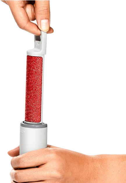 Wałek do czyszczenia odzieży Oxo Good Grips kremowo-czerwony (840097702025) - obraz 3