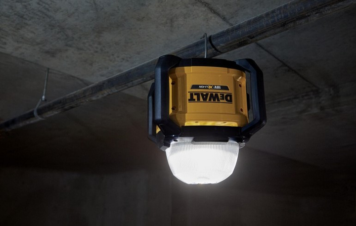 Акумуляторна лампа DeWalt LED 18V XR TOOL CONNECT 5000 лм (DCL074-XJ) - зображення 9