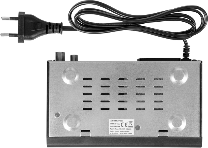 Tuner cyfrowy Cabletech URZ0336C DVB-T/C Hevc H.265 10bit (5901890111171) - obraz 5