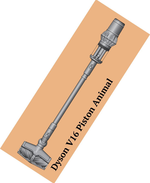 Odkurzacz pionowy akumulatorowy Dyson V16 Piston Animal (495948-01) - obraz 1