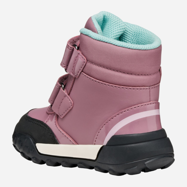 Дитячі демісезонні черевики для дівчинки Geox B Trekkyup Girl B Ab B566MD-054FU-C8006 25 Рожеві (8058192465239) - зображення 3