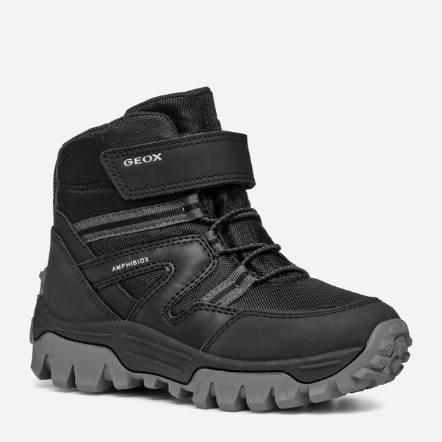 Дитячі зимові черевики для хлопчика Geox J Himalaya Boy B Abx J46FRD-050FU-C9999 25 Чорні (8056206870680) - зображення 2