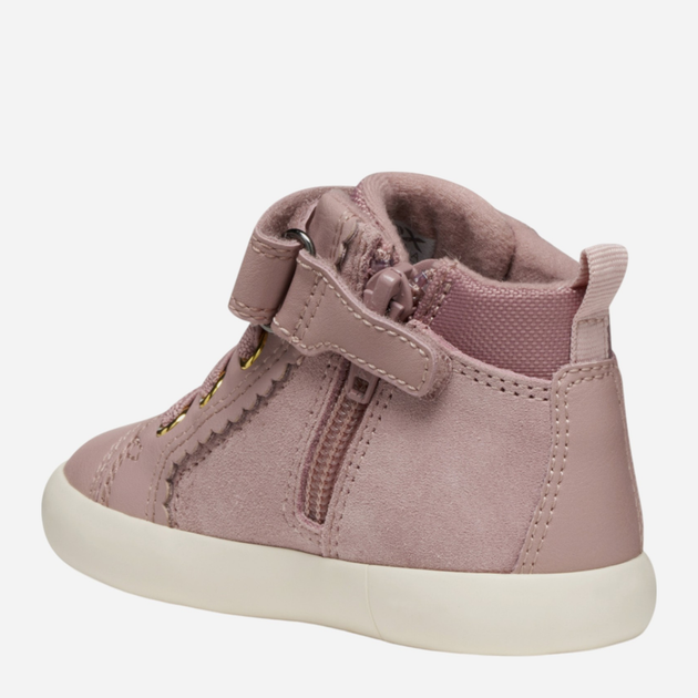 Sneakersy dziecięce wysokie dla dziewczynki Geox B Gisli Girl B561MB-022BC-C8056 26 Różowe (8058192446122) - obraz 3