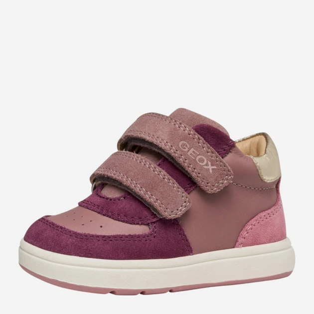 Trzewiki dziecięce dla dziewczynki Geox B Biglia Girl B564CA-02285-CL88H 21 Różowe (8058192461439) - obraz 3
