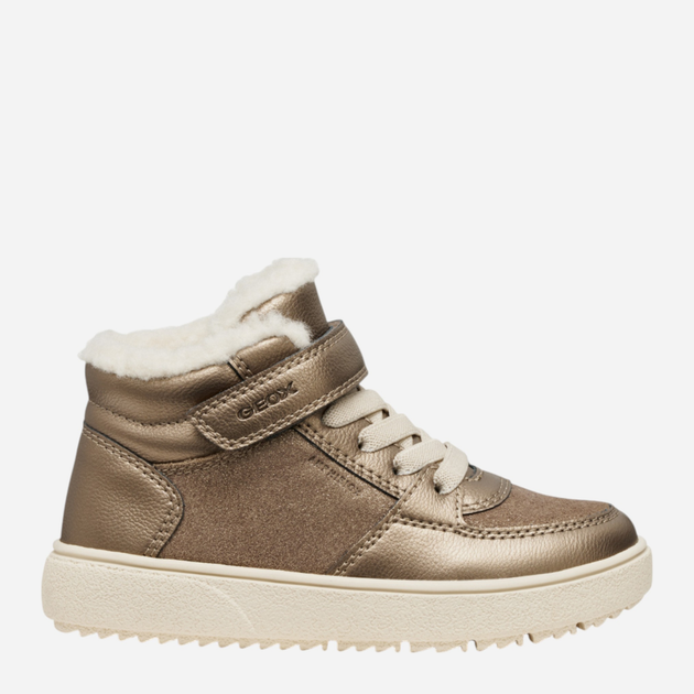 Дитячі зимові черевики для дівчинки Geox J Theleven Girl B Ab J56HTA-077BC-C9006 27 Сірі (8058192403842) - зображення 1