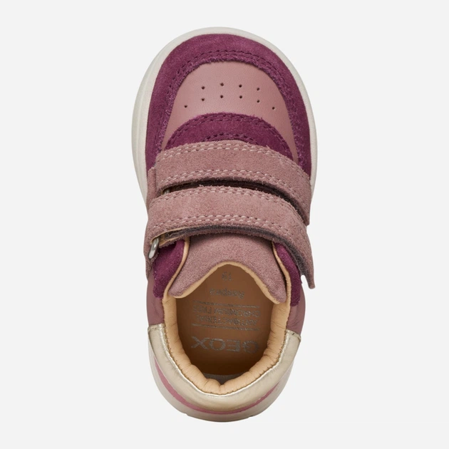 Trzewiki dziecięce dla dziewczynki Geox B Biglia Girl B564CA-02285-CL88H 21 Różowe (8058192461439) - obraz 6