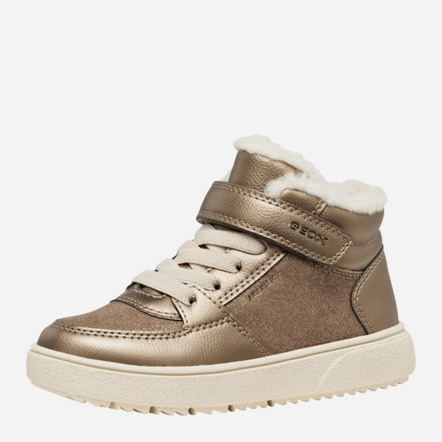 Дитячі зимові черевики для дівчинки Geox J Theleven Girl B Ab J56HTA-077BC-C9006 31 Сірі (8058192511912) - зображення 3