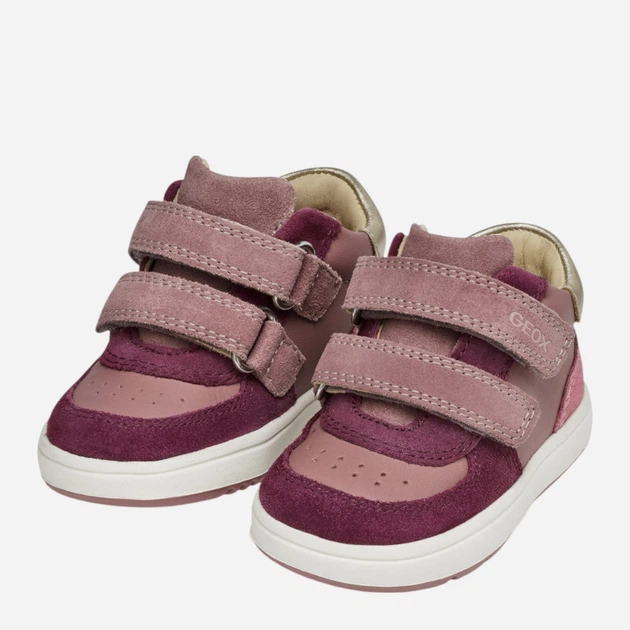 Trzewiki dziecięce dla dziewczynki Geox B Biglia Girl B564CA-02285-CL88H 22 Różowe (8058192461446) - obraz 7