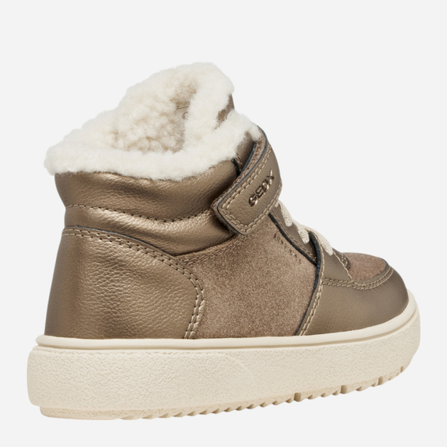 Дитячі зимові черевики для дівчинки Geox J Theleven Girl B Ab J56HTA-077BC-C9006 32 Сірі (8058192511929) - зображення 4