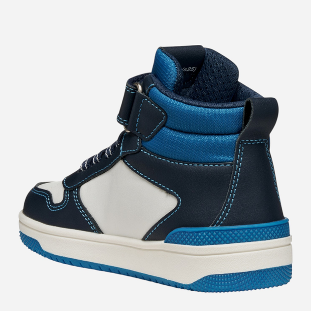 Sneakersy młodzieżowe chłopięce wysokie Geox J Washiba Boy J56LQH-05411-C4211 35 Granatowe (8058192515767) - obraz 4