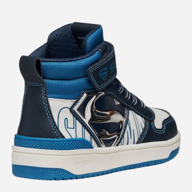 Sneakersy chłopięce wysokie Geox J Washiba Boy J56LQH-05411-C4211 34 Granatowe (8058192515750) - obraz 5