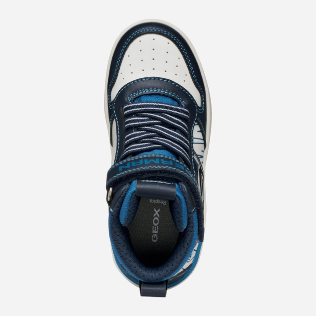 Sneakersy młodzieżowe chłopięce wysokie Geox J Washiba Boy J56LQH-05411-C4211 35 Granatowe (8058192515767) - obraz 7