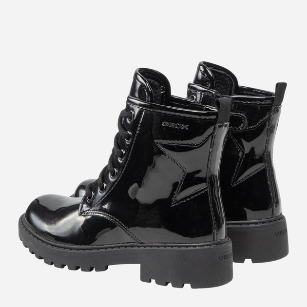 Жіночі черевики високі Geox J Casey Girl J9420G-000HH-C9999 41 Чорні (8054730143997) - зображення 3