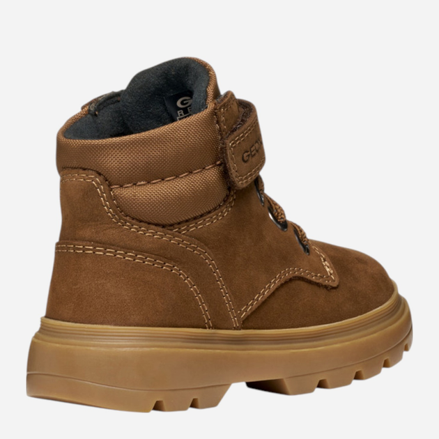 Дитячі демісезонні черевики для хлопчика Geox B Kiddartah Boy B4662B-032FU-C6777 26 Коричневі (8058192460180) - зображення 4