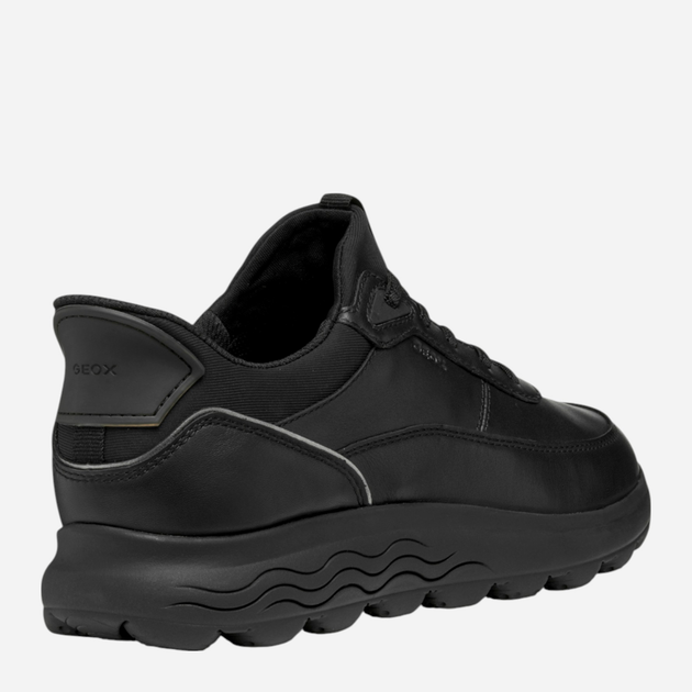 Sneakersy damskie Geox D Spherica Plus D567MB-00085-C9999 40 Czarne (8058192423109) - obraz 4