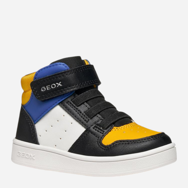 Дитячі високі кеди для хлопчика Geox B Eclyper Boy B465LA-000BC-C9241 22 Чорні (8058192459511) - зображення 2
