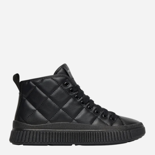 Sneakersy młodzieżowe dziewczęce wysokie Geox J Laquinny Girl J56M3F-000BC-C9999 37 Czarne (8058192520006) - obraz 1