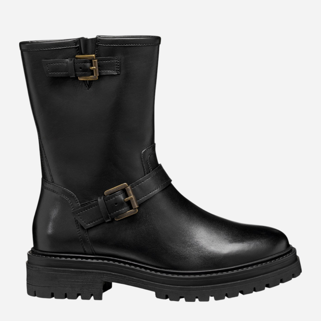 Kozaki damskie skórzane Geox D Iridea D56HRK-00043-C9999 36 Czarne (8058192474361) - obraz 1