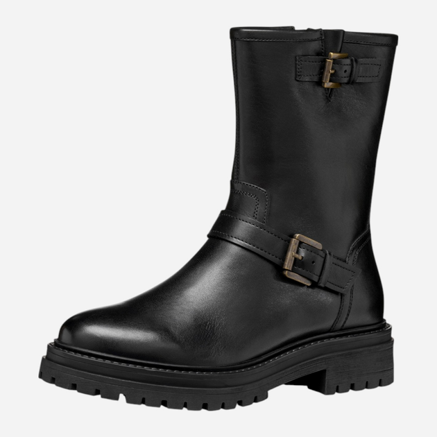 Kozaki damskie skórzane Geox D Iridea D56HRK-00043-C9999 36 Czarne (8058192474361) - obraz 5