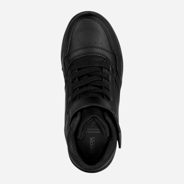Sneakersy chłopięce wysokie Geox J Perth Boy J367RF-0FE8V-C9999 30 Czarne (8056206230385) - obraz 6