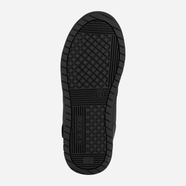 Sneakersy chłopięce wysokie Geox J Perth Boy J367RF-0FE8V-C9999 30 Czarne (8056206230385) - obraz 7