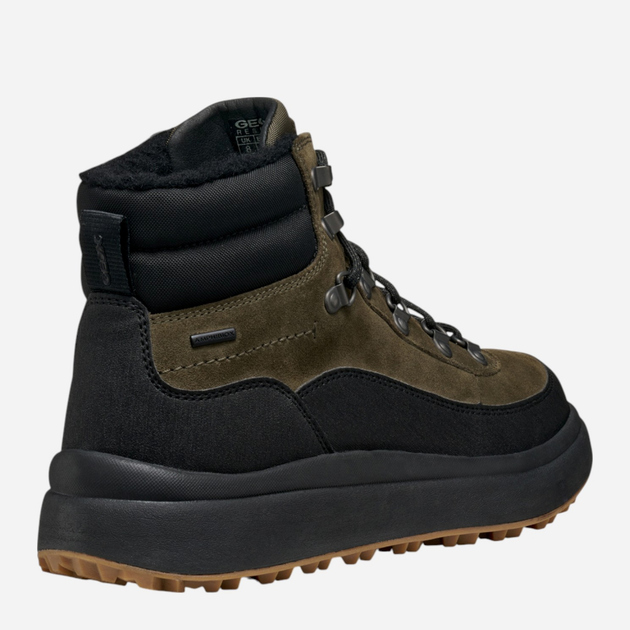 Trzewiki męskie skórzane Geox U Granito + Grip B A U46FZD-022BC-C0498 46 Khaki (8058192530470) - obraz 5