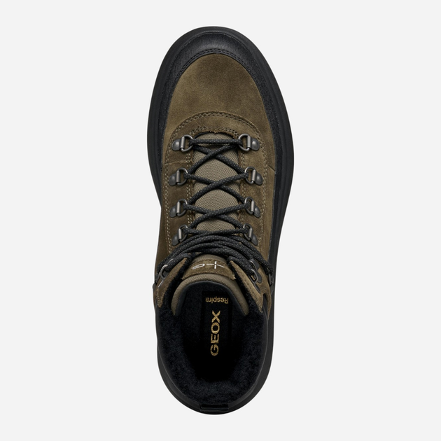 Trzewiki męskie skórzane Geox U Granito + Grip B A U46FZD-022BC-C0498 42 Khaki (8058192391279) - obraz 8