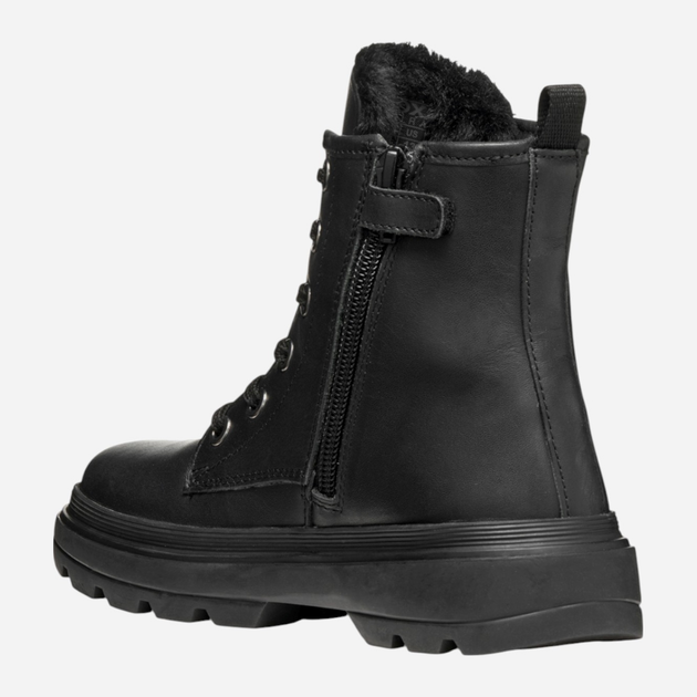 Підліткові демісезонні черевики для дівчинки Geox J Kiddartah Girl J56MGG-08566-C9999 37 Чорні (8058192517716) - зображення 3