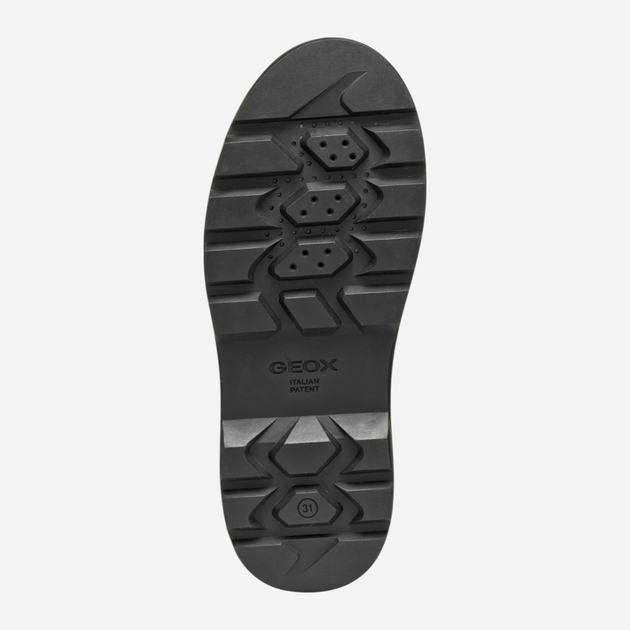 Підліткові демісезонні черевики для дівчинки Geox J Kiddartah Girl J56MGG-08566-C9999 37 Чорні (8058192517716) - зображення 6