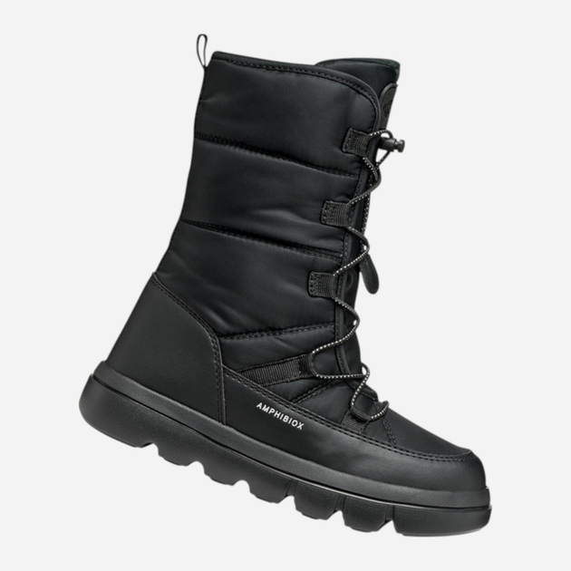 Дитячі зимові чоботи для дівчинки Geox J Willaboom Girl B A J56HWA-0FU54-C9999 34 Чорні (8058192512254) - зображення 5