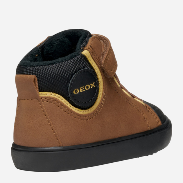 Sneakersy dziecięce wysokie dla dziewczynki ocieplane Geox B Gisli Boy B461NC-0MEFU-CR69B 25 Brązowe (8058192446399) - obraz 4